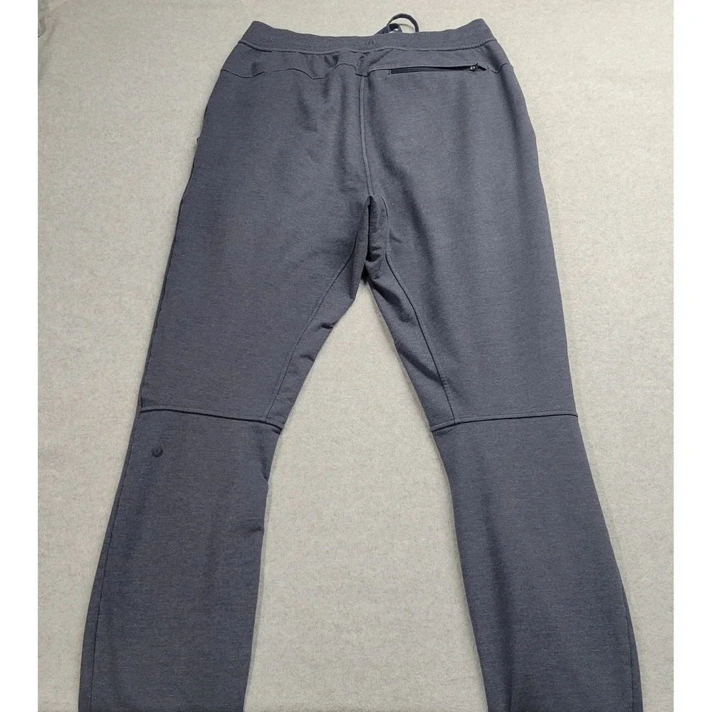 Lululemon Mens City Sweat Jogger Heathered Charcoal Gray French Terry Size M